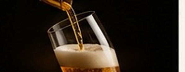 Beer being poured