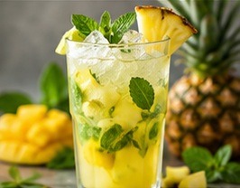 Pineapple Virgin Mojito