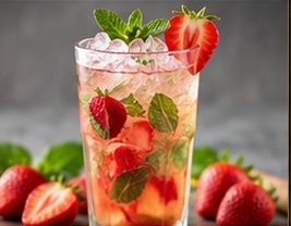Strawberry Virgin Mojito